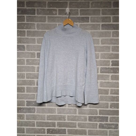 LOFT Sweater Women's XS Multi Color Confetti Knit Pullover Tunic Mock Neck XS - Picture 3 of 9